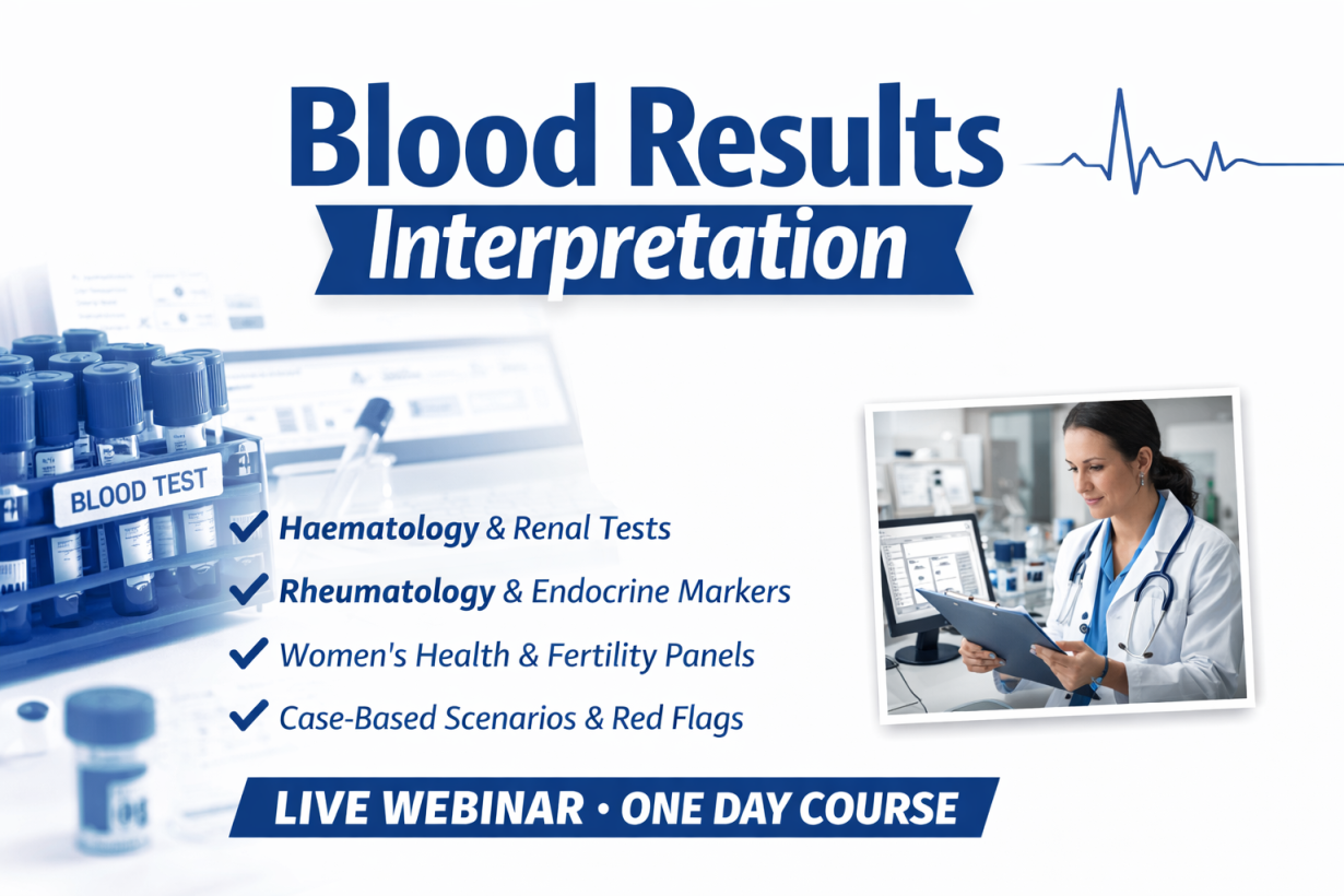 Advanced Blood Results Interpretation October 2026